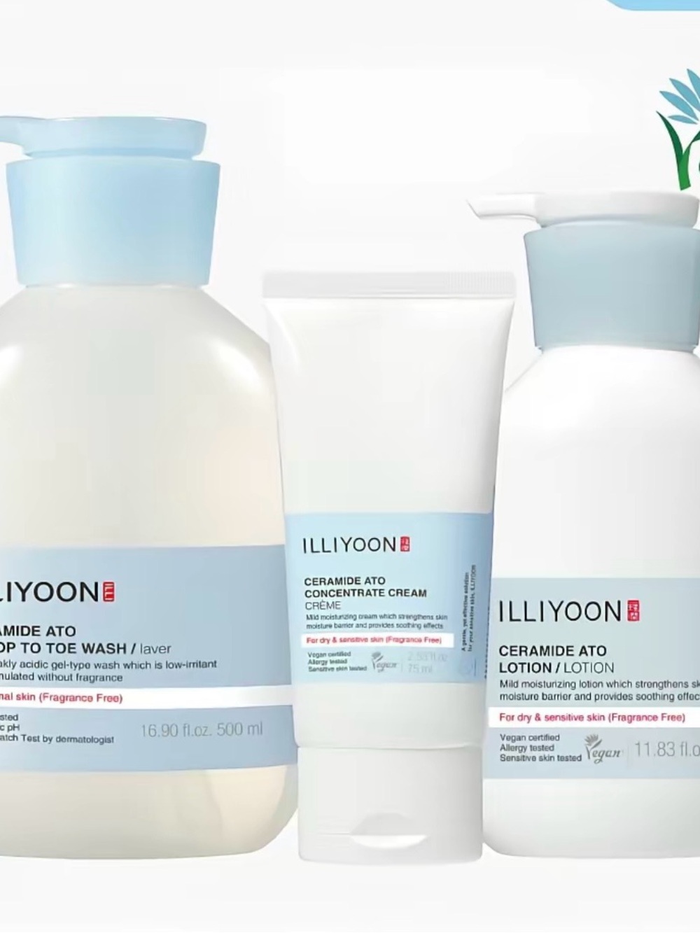 Illiyoon Trio Set